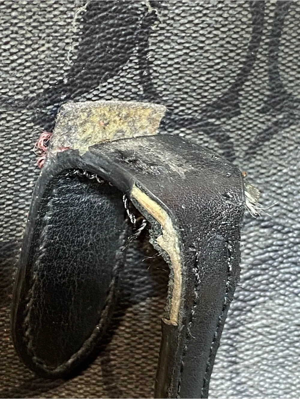 Coach Black Signature Canvas Tote with Subtle Logo